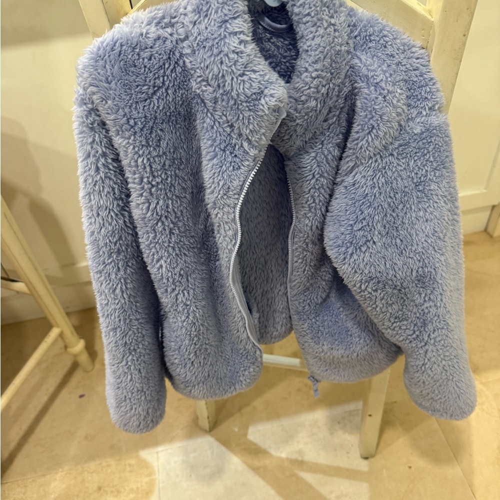 Uniqlo Light Purple Fleece Jacket